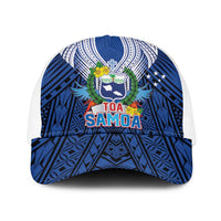 Toa Samoa Rugby Baseball Net Cap Samoa mo Samoa Strength in Tatau - Polynesian Pride