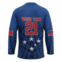 Custom Rugby Toa Samoa Hockey Jersey Samoa mo Samoa Strength in Tatau - Polynesian Pride