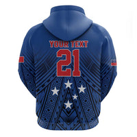 Custom Rugby Toa Samoa Hoodie Samoa mo Samoa Strength in Tatau - Polynesian Pride
