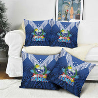 Rugby Toa Samoa Pillow Cover Samoa mo Samoa Strength in Tatau - Polynesian Pride