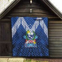 Rugby Toa Samoa Quilt Samoa mo Samoa Strength in Tatau - Polynesian Pride