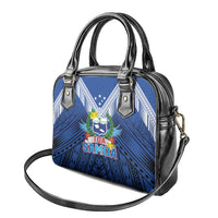 Rugby Toa Samoa Shoulder Handbag Samoa mo Samoa Strength in Tatau - Polynesian Pride