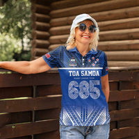 Toa Samoa 685 Women Polo Shirt Uso Aso Uma For Life For Samoa - Polynesian Pride