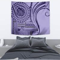 Samoa Siapo Arty Tapestry Purple Style LT9 - Polynesian Pride