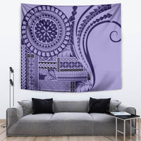 Samoa Siapo Arty Tapestry Purple Style LT9 - Polynesian Pride