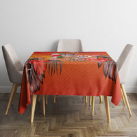 Personalised Wishes in Tahitian Christmas Tablecloth French Polynesia Santa Beach LT9 - Polynesian Pride