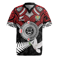 Aotearoa and Tonga Mo Te Tiriti Rugby Jersey New Zealand Honour The Treaty Ake!Ake!Ake!