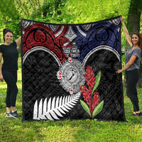 Aotearoa and Samoa Mo Te Tiriti Quilt Tangata Moana Stand with Tangata Whenua