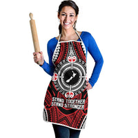 Aotearoa Proud To Be Maori Apron New Zealand Fight Together LT9 - Polynesian Pride