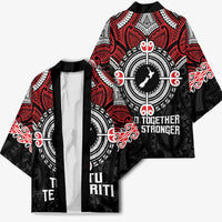 Aotearoa Proud To Be Maori Kimono New Zealand Fight Together - Polynesian Pride
