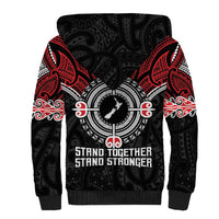 Aotearoa Proud To Be Maori Sherpa Hoodie New Zealand Fight Together