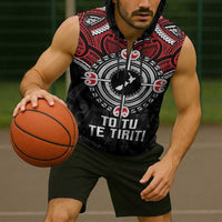 Aotearoa Proud To Be Maori Sleeveless Zip Hoodie New Zealand Fight Together LT9