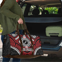 Aotearoa Proud To Be Maori Travel Bag New Zealand Fight Together - Polynesian Pride