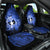 Northern Mariana Islands Ylang-ylang Mwarmwar Car Seat Cover Polynesian Blue Style