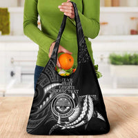 Personalised FSM Culture Day Grocery Bag Hammerhead Shark Tribal 2024 LT9 - Polynesian Pride