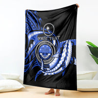 Personalised Chuuk FSM Culture Day Blanket Hammerhead Shark Tattoo 2024 LT9 - Polynesian Pride