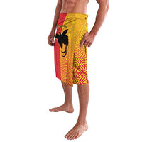 Papua New Guinea Oro Tapa Personalised Lavalava Simple Bird of Paradise Style - Polynesian Pride