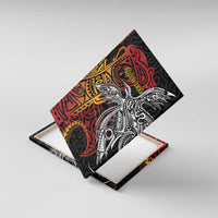 Papua New Guinea Sepik Personalised Canvas Wall Art PNG Bird of Paradise Tattoo - Polynesian Pride