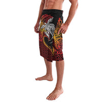 Papua New Guinea Sepik Personalised Lavalava PNG Bird of Paradise Tattoo - Polynesian Pride