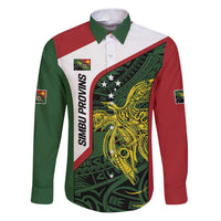 Personalised PNG Chimbu Province Family Matching Puletasi and Hawaiian Shirt Bird of Paradise Tattoo Flag Motif - Polynesian Pride