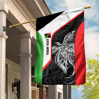 Personalised PNG Southern Highlands Province Garden Flag Bird of Paradise Tattoo Flag Motif - Polynesian Pride