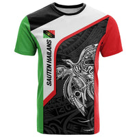 Personalised PNG Southern Highlands Province T Shirt Bird of Paradise Tattoo Flag Motif - Polynesian Pride