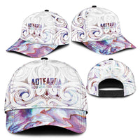 New Zealand Aotearoa Classic Cap Pink Maori Papua Shell Indigenous LT9 - Polynesian Pride
