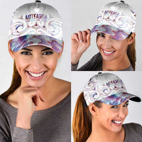 New Zealand Aotearoa Classic Cap Pink Maori Papua Shell Indigenous LT9 - Polynesian Pride