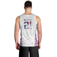 Custom New Zealand Aotearoa Men Tank Top Pink Maori Paua Shell Indigenous LT9 - Polynesian Pride
