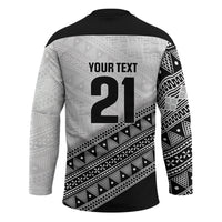 2026 Autumn Rugby Nations Fiji Custom Hockey Jersey Fijian Tapa Tribal Lauhala Inspired LT9 - Polynesian Pride