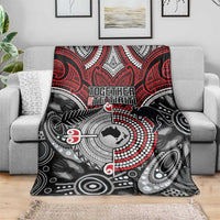 Aotearoa and Australia Blanket New Zealand Honour The Treaty Ake!Ake!Ake!