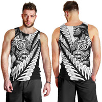 Koru Fern New Zealand Maori Tribal Warrior Men Tank Top