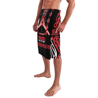 Toitu Te Tiriti Waitangi Lavalava Black Wharenui House LT9 - Polynesian Pride