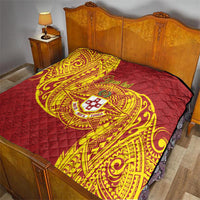 Personalised Kolisi Tonga Atele Quilt Since 1882 Simple Ngatu Pattern
