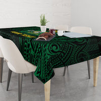 Personalised Tonga Liahona High School 76th Anniversary Tablecloth Special Kupesi Pattern