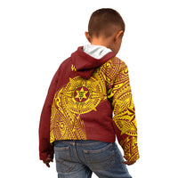 Personalised Tonga High School 77th Anniversary Kid Hoodie Special Kupesi Pattern