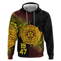 Personalised Tonga High School Hoodie Since 1947 Special Kupesi Pattern LT9 Pullover Hoodie Black - Polynesian Pride