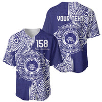Personalised Tonga Tupou College Tolo 158th Anniversary Baseball Jersey Special Kupesi Pattern LT9 - Polynesian Pride