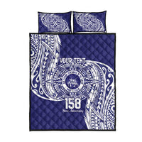 Personalised Tonga Tupou College Tolo 158th Anniversary Quilt Bed Set Special Kupesi Pattern LT9
