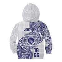 Personalised Tonga Tupou College Tolo Kid Hoodie Since 1866 Special Kupesi Pattern
