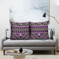Vintage Bula Fiji Pillow Cover Purple Tapa Masi Motif LT9 - Polynesian Pride