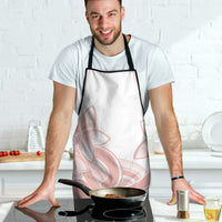 Polynesian Tribal Plumeria Lotu Tamaiti Apron Pastel Blush - Polynesian Pride