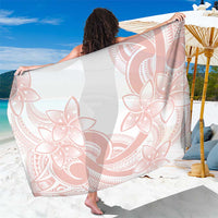 Polynesian Tribal Plumeria Lotu Tamaiti Sarong Pastel Blush - Polynesian Pride