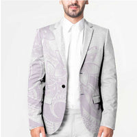 Polynesian Tribal Plumeria Lotu Tamaiti Blazer Pastel Mauve LT9 - Polynesian Pride