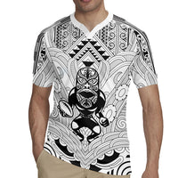 2026 Autumn Rugby Nations New Zealand Custom Rugby Jersey White Kowhaiwhai Maori Tribal Taniko Motif