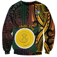 Personalised Shefa Day Sweatshirt Happy June 18 Vanuatu Province