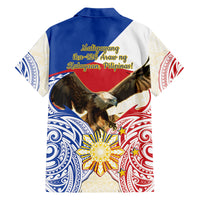 Philippines Independence Day Family Matching Off The Shoulder Long Sleeve Dress and Hawaiian Shirt Pilipinas Eagle 126th Anniversary