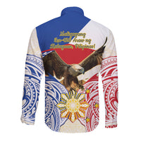 Philippines Independence Day Long Sleeve Button Shirt Pilipinas Eagle 126th Anniversary