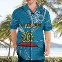 Personalised Tonga Lavengamalie College Hawaiian Shirt Tongan Ngatu Pattern LT14 - Polynesian Pride