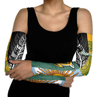 Personalised Rugby 2025 Championship Arm Sleeves Combination of Southern Hemisphere Countries - Polynesian Pride